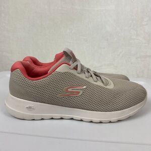 Skechers Air Cooled Goga Mat Womens Comfort Walking Gray Shoes 9.5 Active Wear